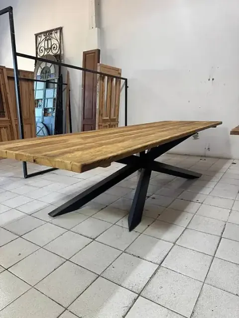 Mesa rústica